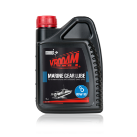 VROOAM Marine Gear Lube - 1 liter fles - SAE 80W-90 (staartstuk olie)