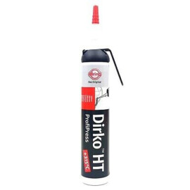 Elring Dirko HT oxim (315 C) vloeibare Pakking set, Zwart, siliconen compound, profipress 200 ml